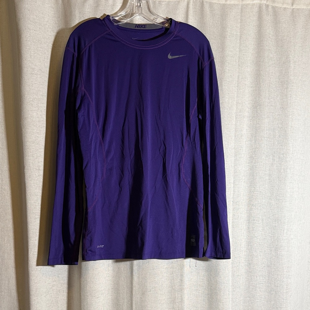 Men’s Nike Purple Long Sleeve Dri-fit